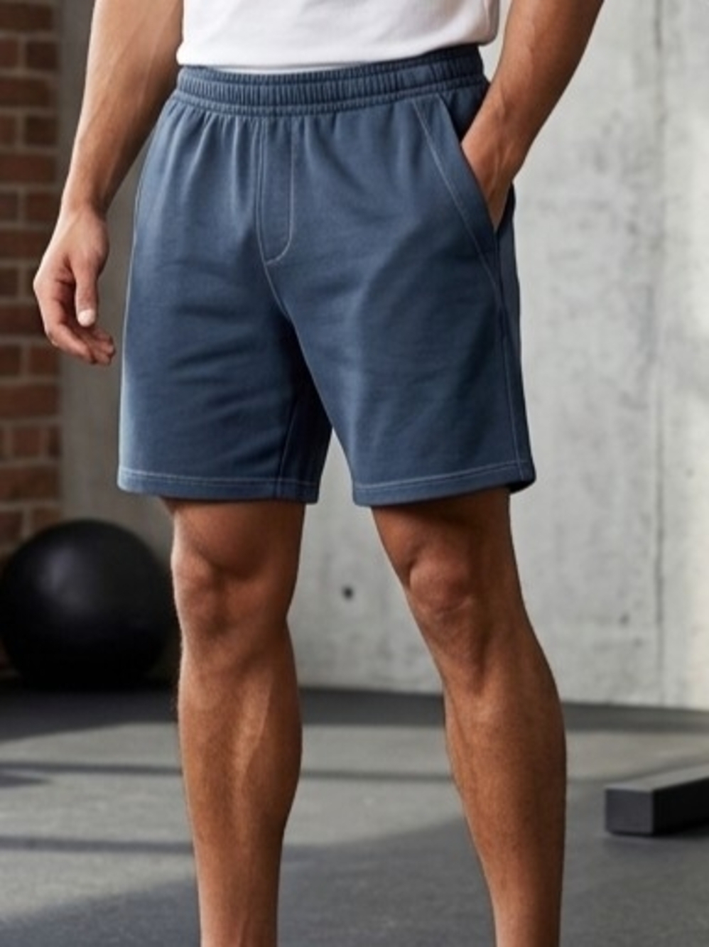 Icebreaker Men's Grey Athletic Shorts Size Small